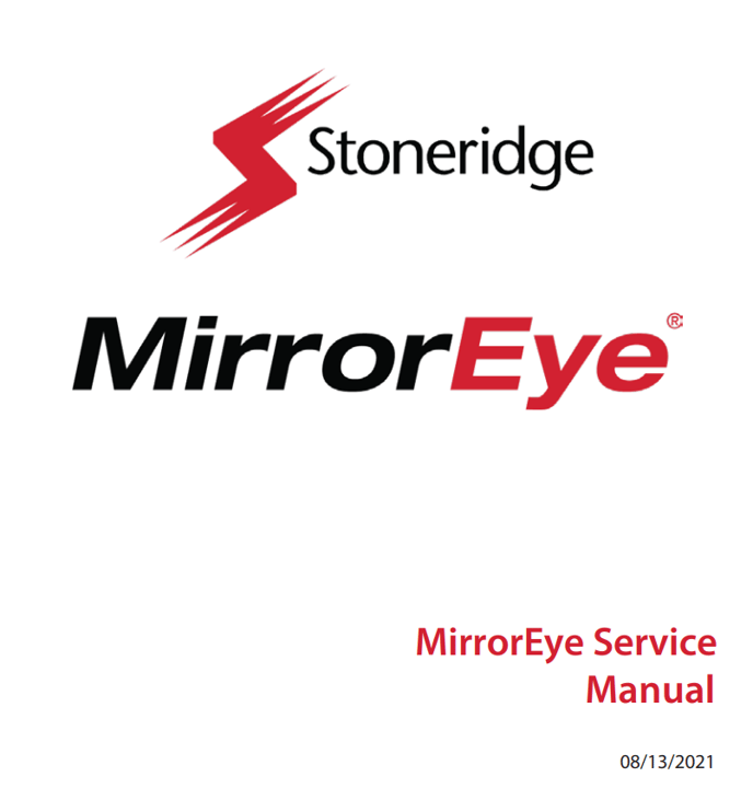MEI Technical Service Manual Coverpage